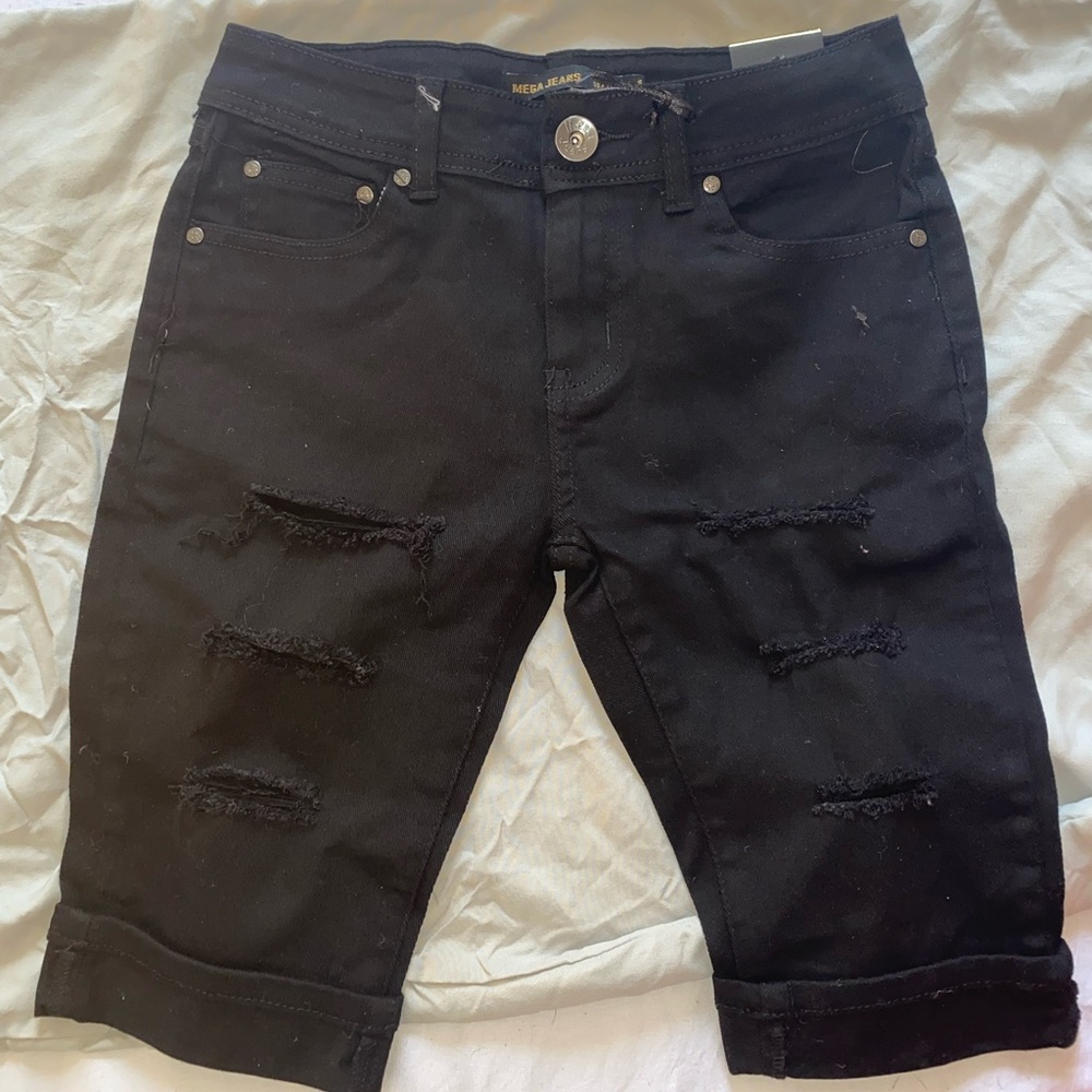 Black shorts